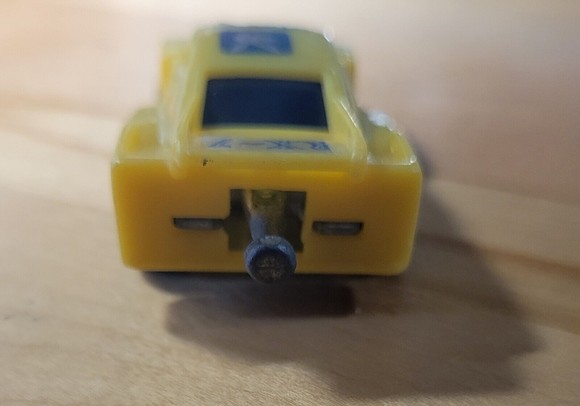 Vintage Hong Kong Playboy RX-7 No 601 Toyota Yellow Toy Car Race Racer Ladybug - Picture 5 of 7